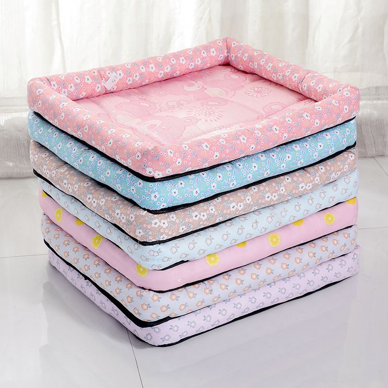 Cooling Pet Bed Mat - Summer Ice Pad for Cats and Dogs - Breathable Pet Mattress for Hot Weather - Cooling Gel Technology